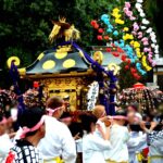 例大祭　暴れ神輿
