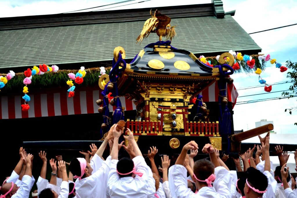 例大祭　お神輿