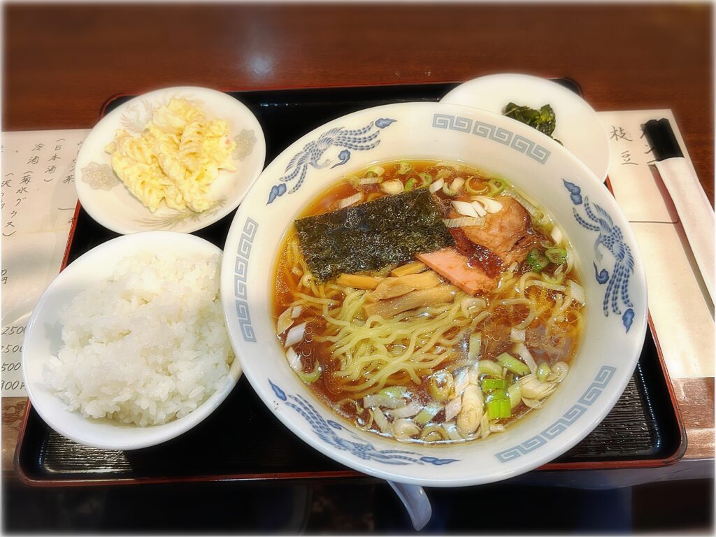 天心　ラーメン定食