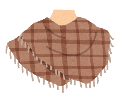 ストールのイラスト