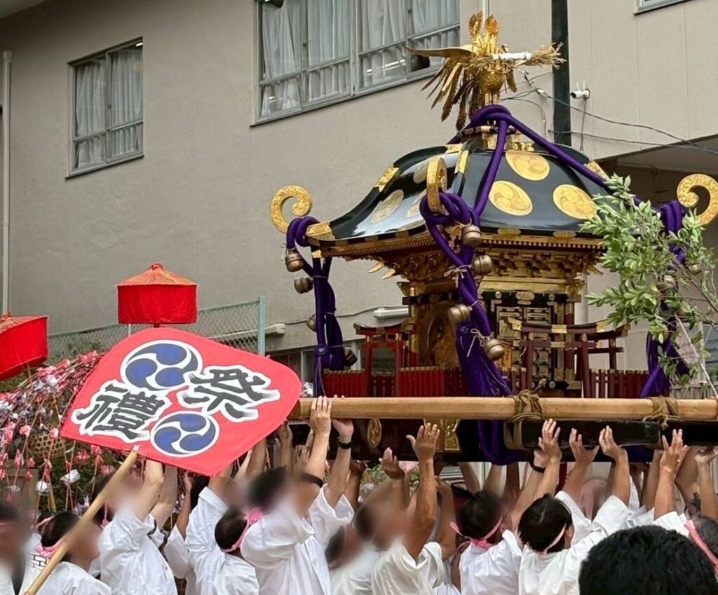 例大祭　お神輿