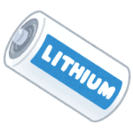 リチウム電池のイラスト