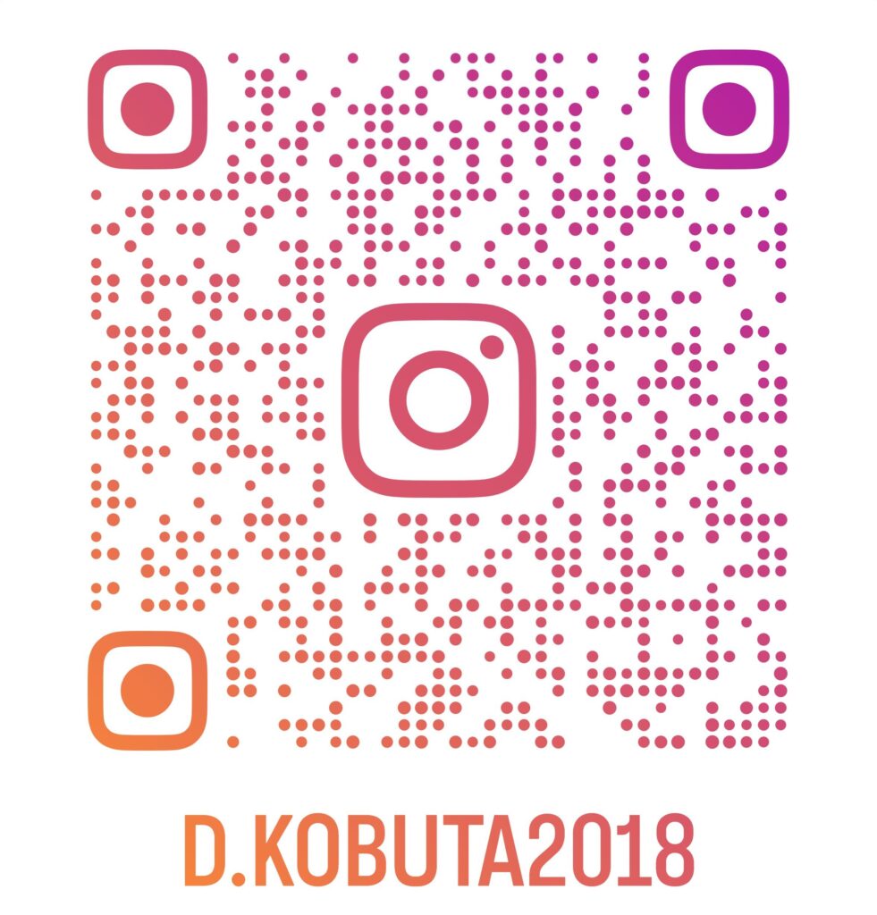 どろんここぶたInstagram　QRコード