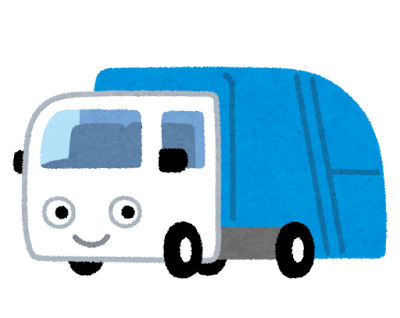 ゴミ収集車・清掃車のキャラクター