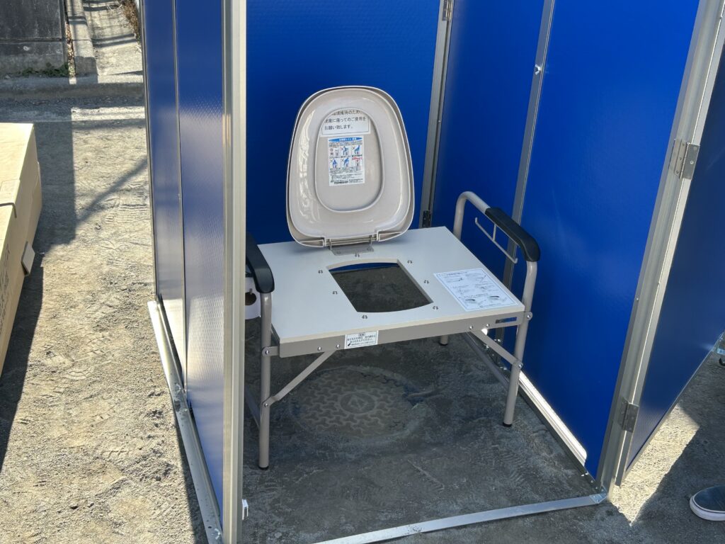 災害用簡易トイレ