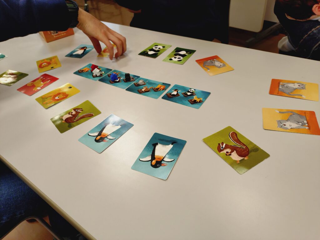 「アニマルジャンプ」プレイ中の様子