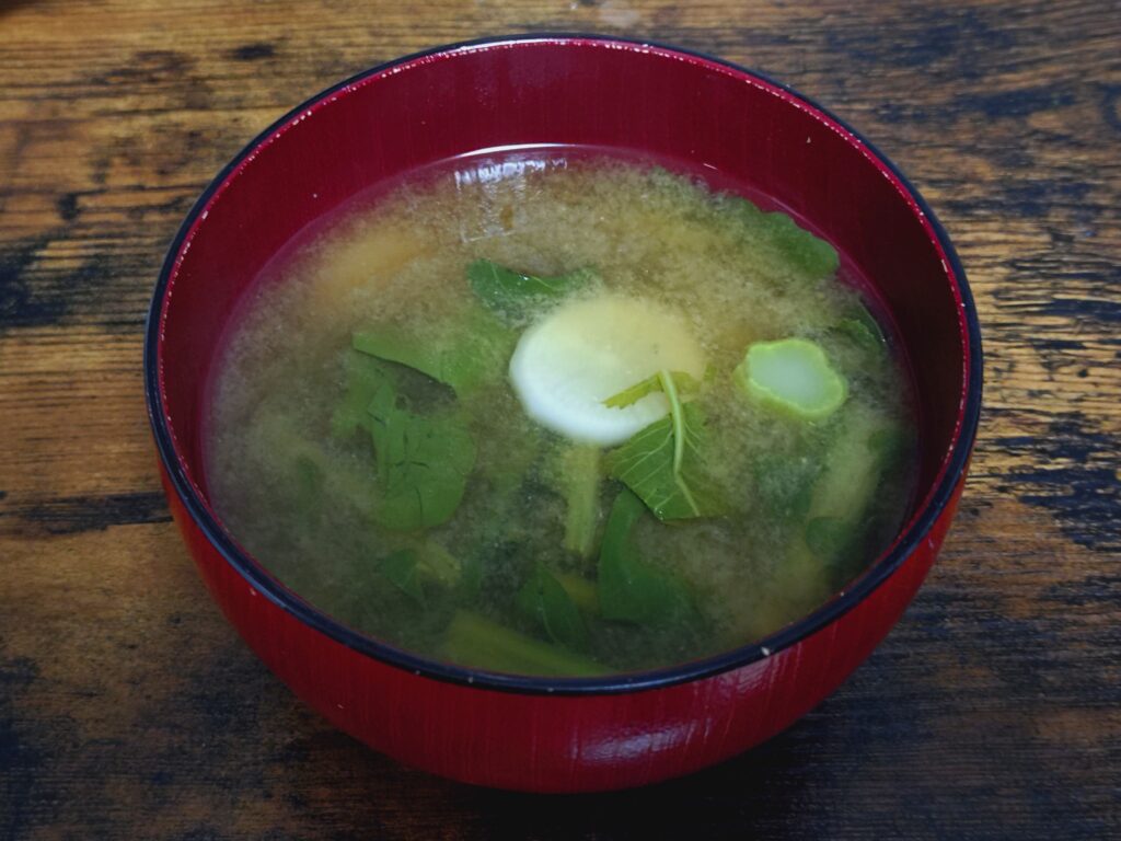 大根の味噌汁